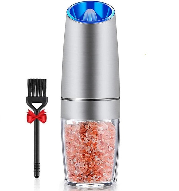 Automatisk krydderkvern med justerbar kvern og LED-lampe | Skanto