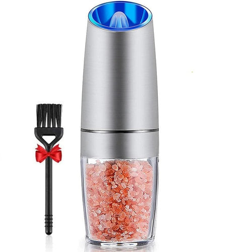 Automatisk krydderkvern med justerbar kvern og LED-lampe | Skanto
