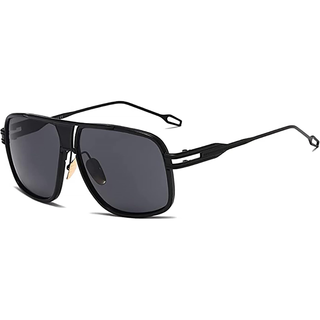 Skanto | Men’s Aviator Solbriller med Legert Ramme og UV Beskyttelse