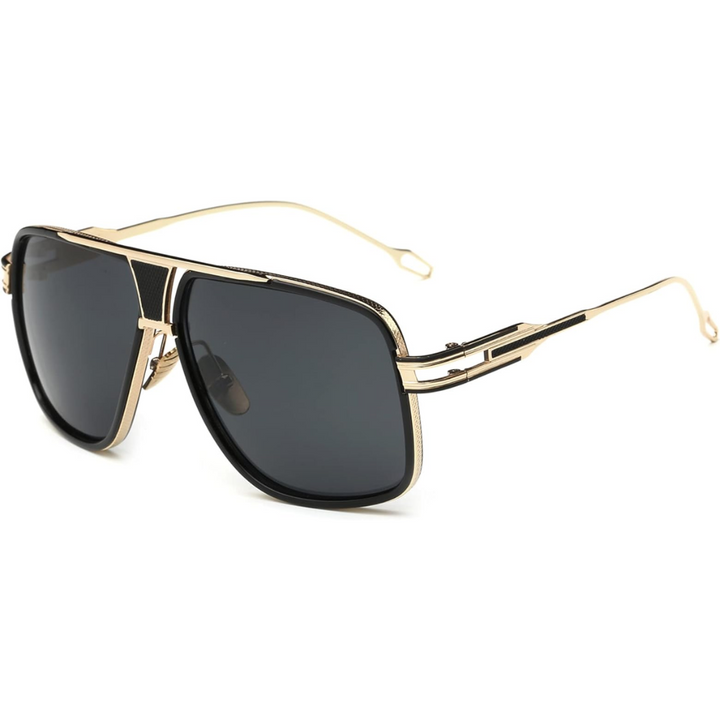 Skanto | Men’s Aviator Solbriller med Legert Ramme og UV Beskyttelse