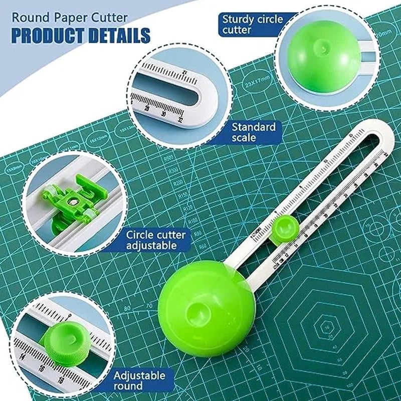 Skanto | Enkel Plast Rund Cuttermesser Modell