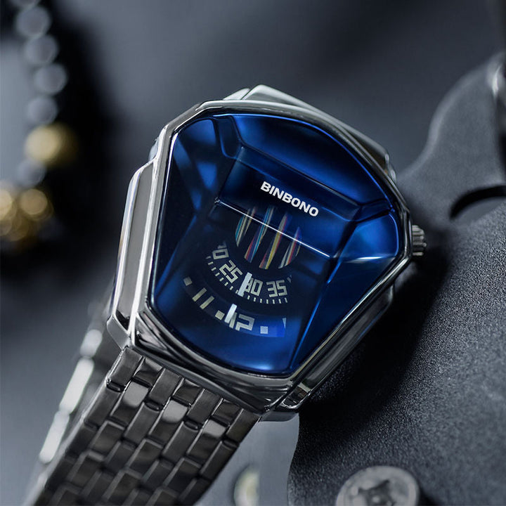 Skanto | Menns Diamant Stil Kvarts Ur