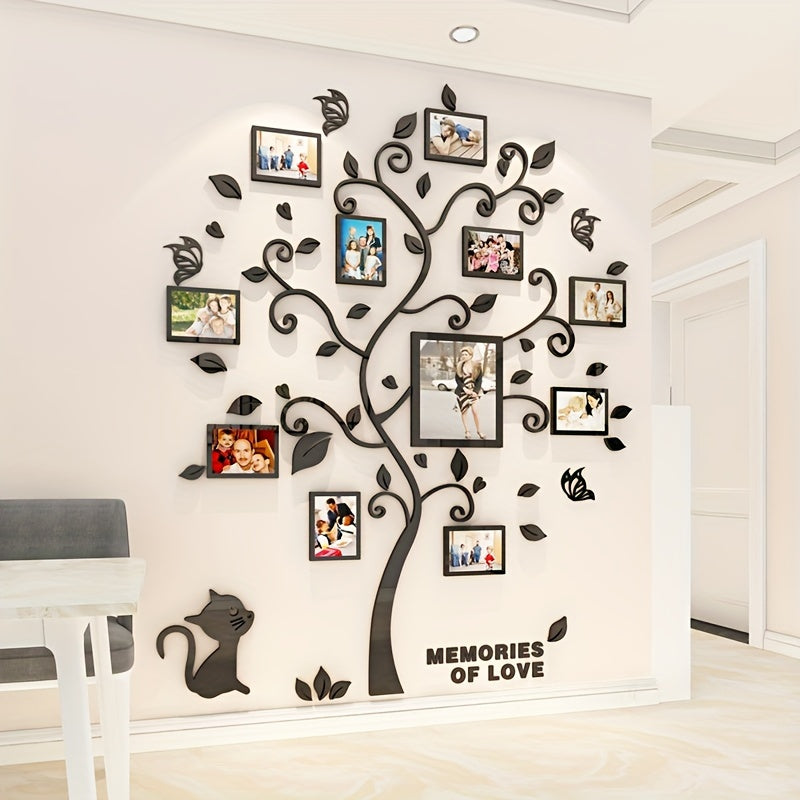 MemoryTree - Unik 3D Foto Tre Veggdekorasjon Skanto