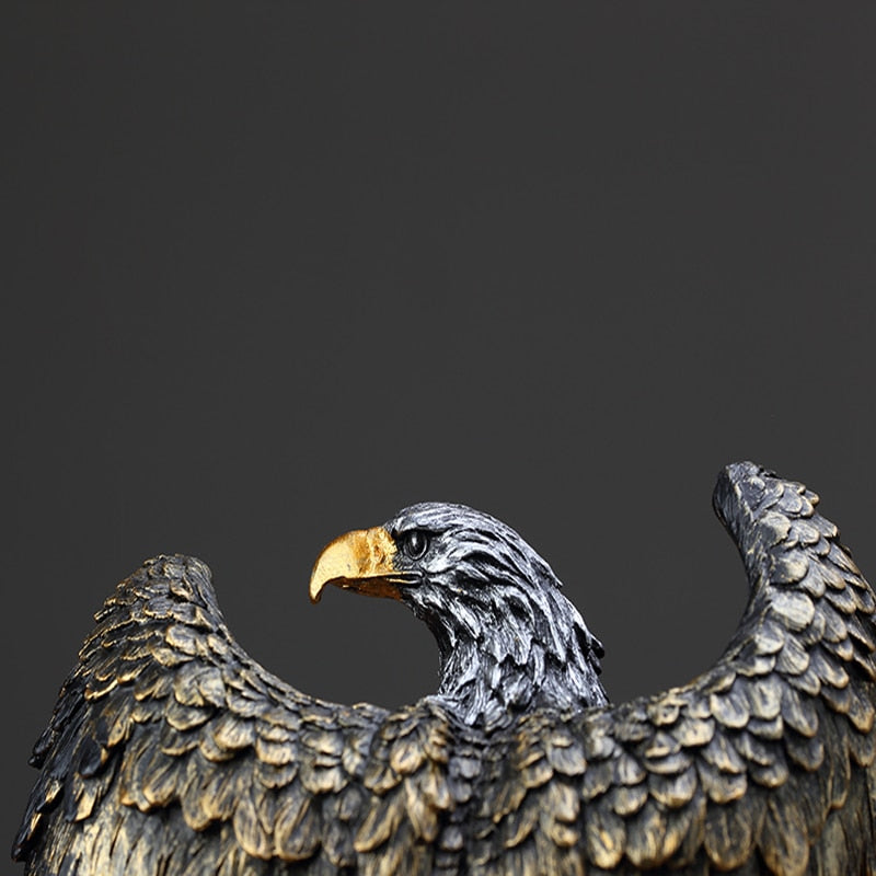 Skanto | Eagle Spreading Wings Ornament Hjem Dekkene