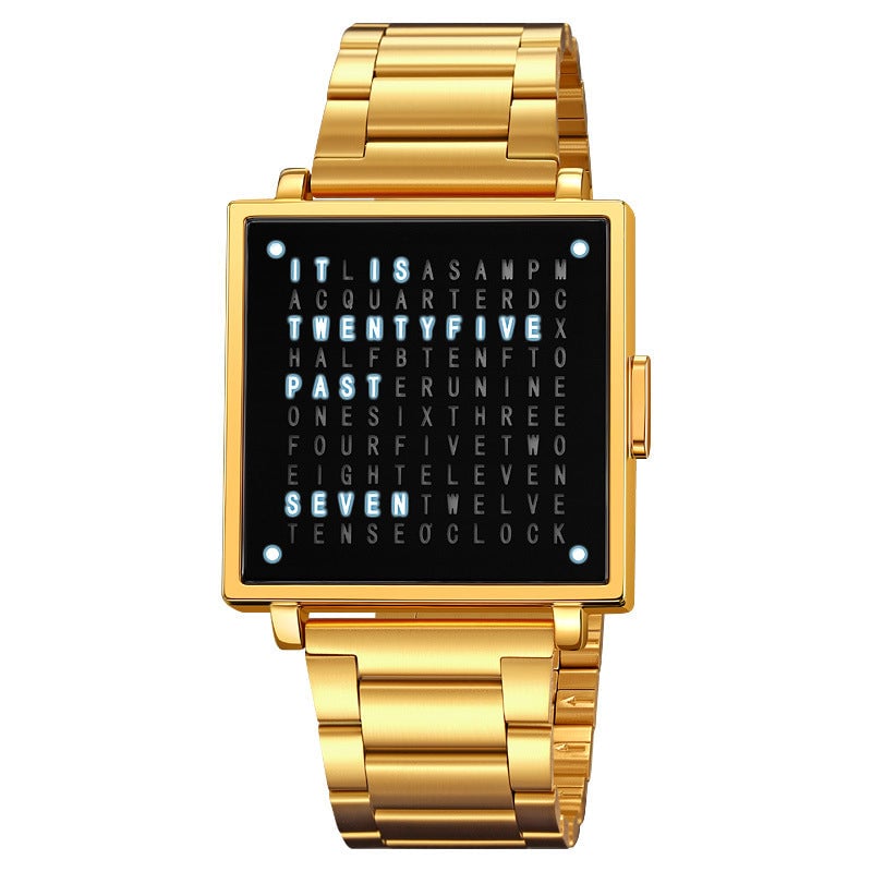 Skanto | Kreativ Fine Steel Unisex Klokke