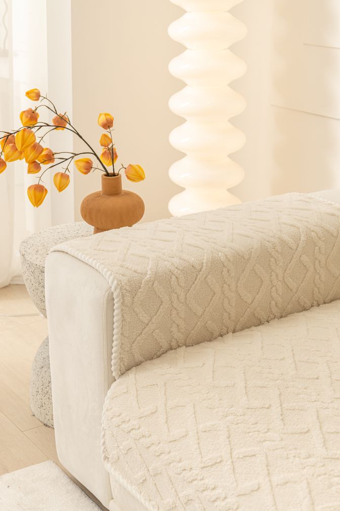 Skanto | Klassisk Ett-stykke Sofa Trekk