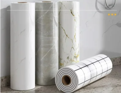 MarbleDream – Luksuriøs Selvklebende Marmor Tapet med Skumtekstur Skanto