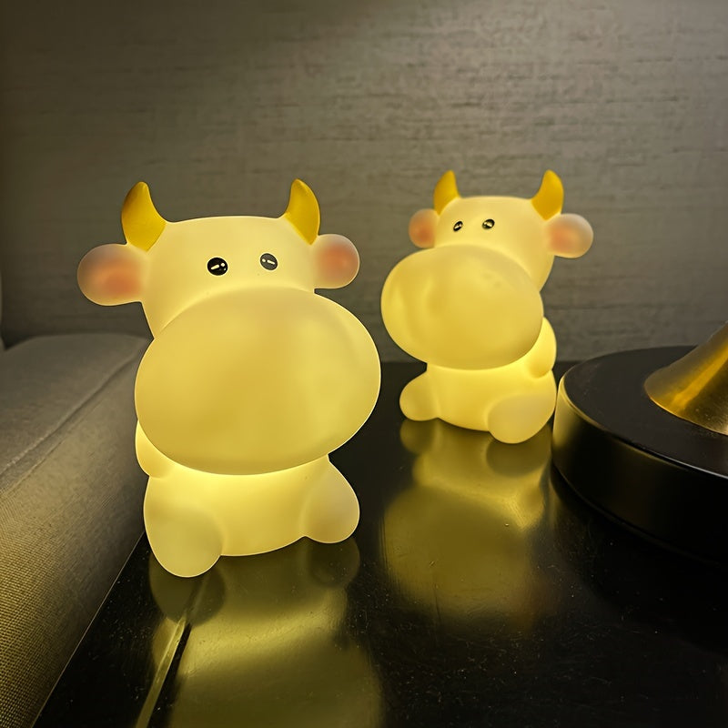 CowGlow Lampe - Søt LED Nattbelysning for Barn