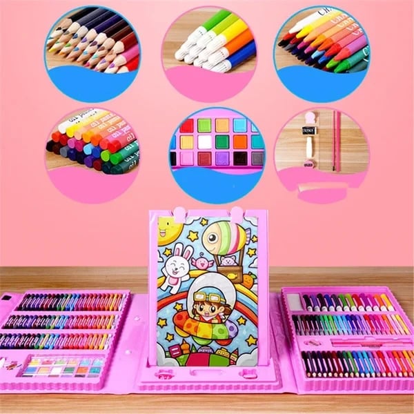 Skanto | Deluxe Barne Kunstforsyninger Sett