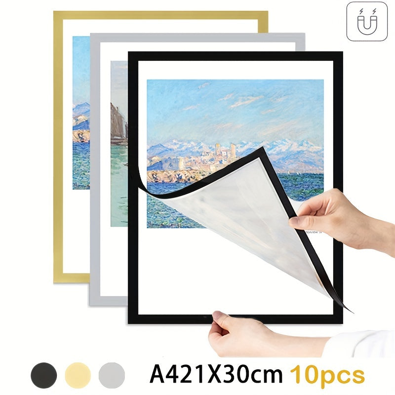Magnetisk ramme – Elegant magnetisk fotoramme i A4 Skanto