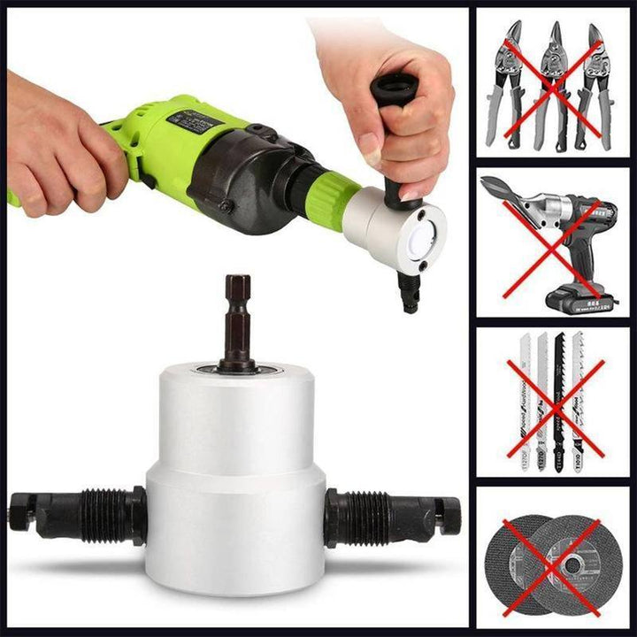 Skanto | Cutter Drill Attachment Dobbel Hode Metallsheet