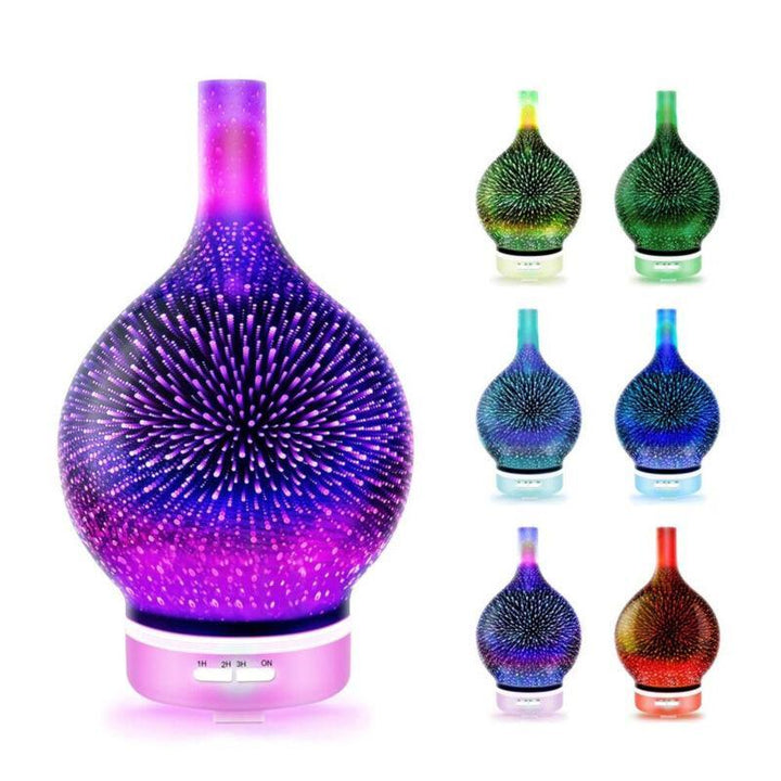 Skanto | 3D Fyrverkeri Luftfukter Essensielle Olje Diffuser