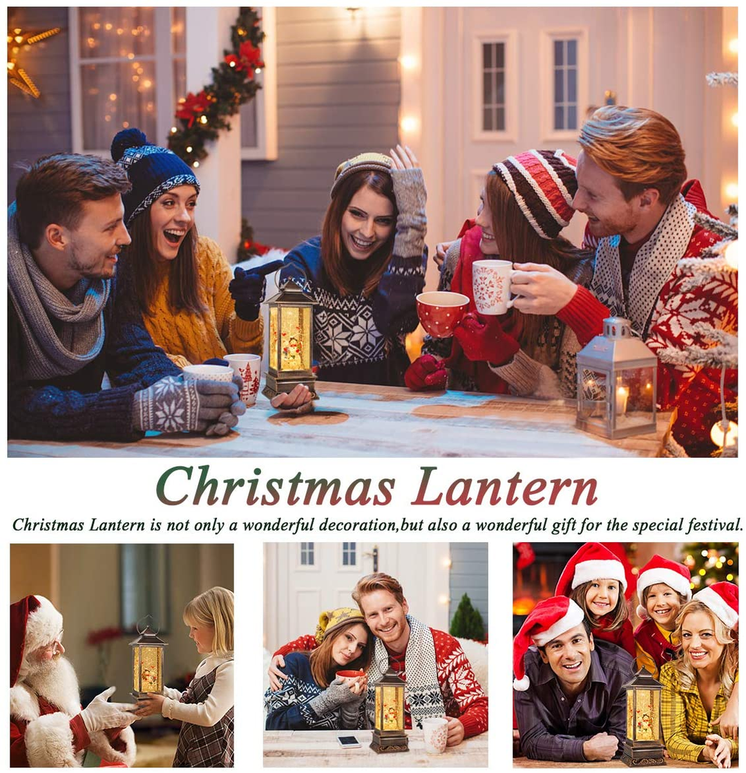 Skanto | LED Belyst Snurrende Julelanterne
