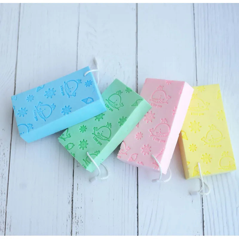 Norvo | Baby Bade Svamp laget av Skum – Myk Svamp for Babyer