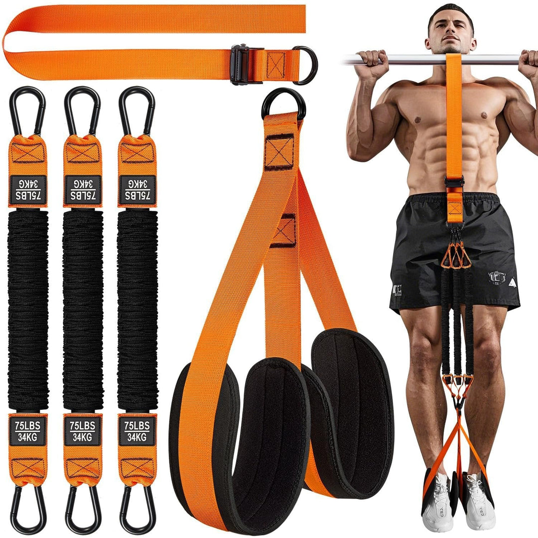 Pull-up assistanseband med dobbelt fot system | Skanto