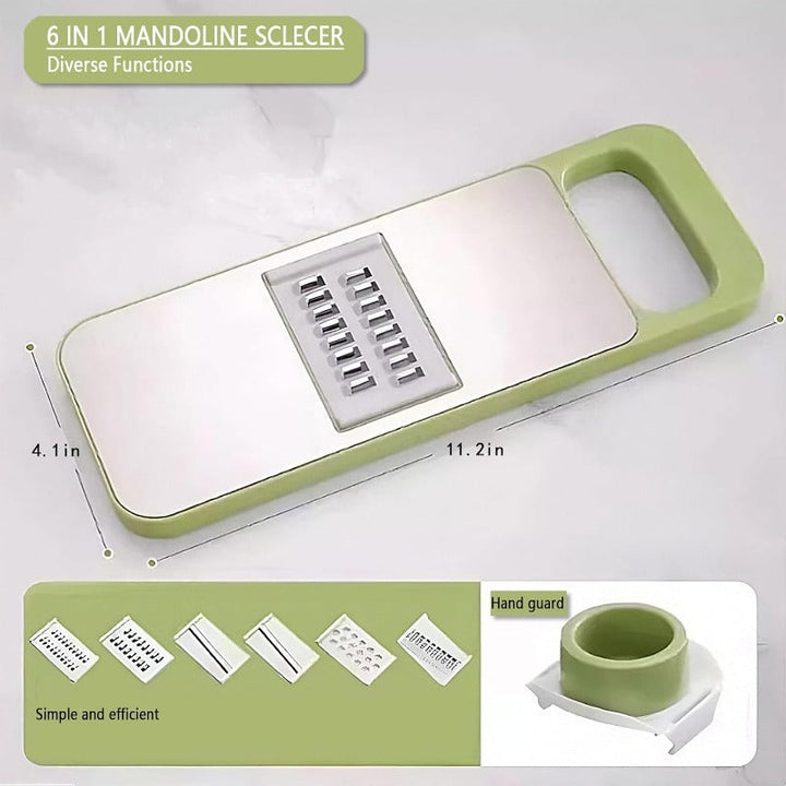 Skanto | Woyuosn 6-i-1 SafePrep Mandolin Skiver