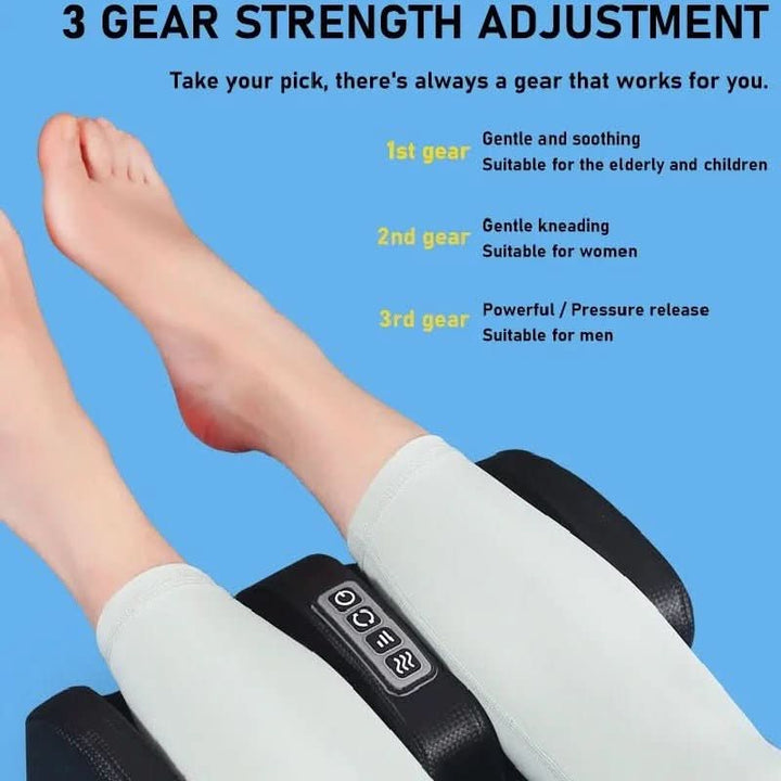 Skanto | Luksus Shiatsu fotmassager med varmefunksjon | 12 3D massasje baller & timer