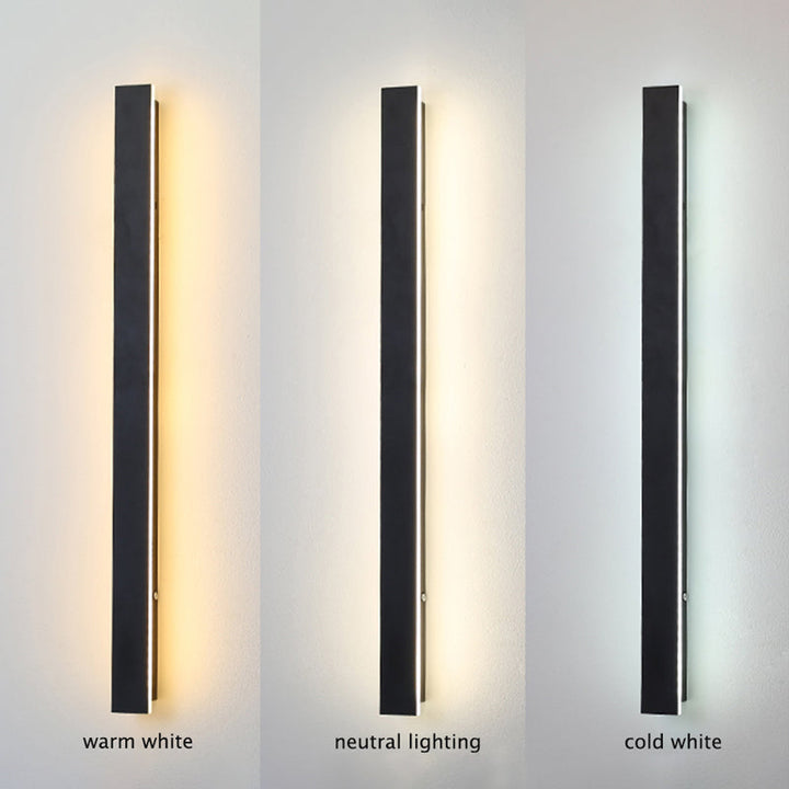 Skanto | Vanntett LED utendørs vegglampe – Moderne minimalistisk design