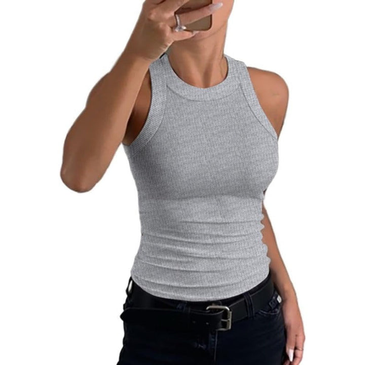 Skanto | Dame Ribbe-Ryggefri Tanktop