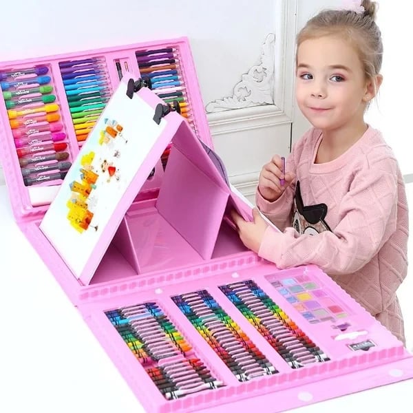 Skanto | Deluxe Barne Kunstforsyninger Sett