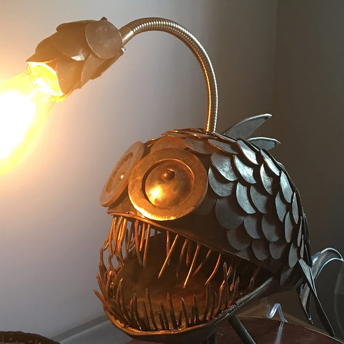 Skanto | Steampunk Angler Fiskelampe