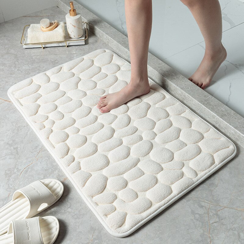 Absorberende 3D Badematte | Skanto