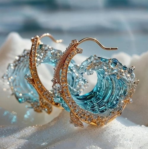 OceanSpirit Necklace - Elegant maritim halskjede i gull/sølv Skanto