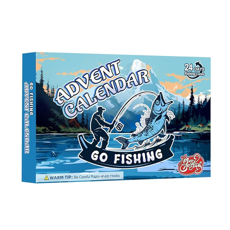 Skanto | 24 Dager Jule Nedtelling Fiskestang Sett