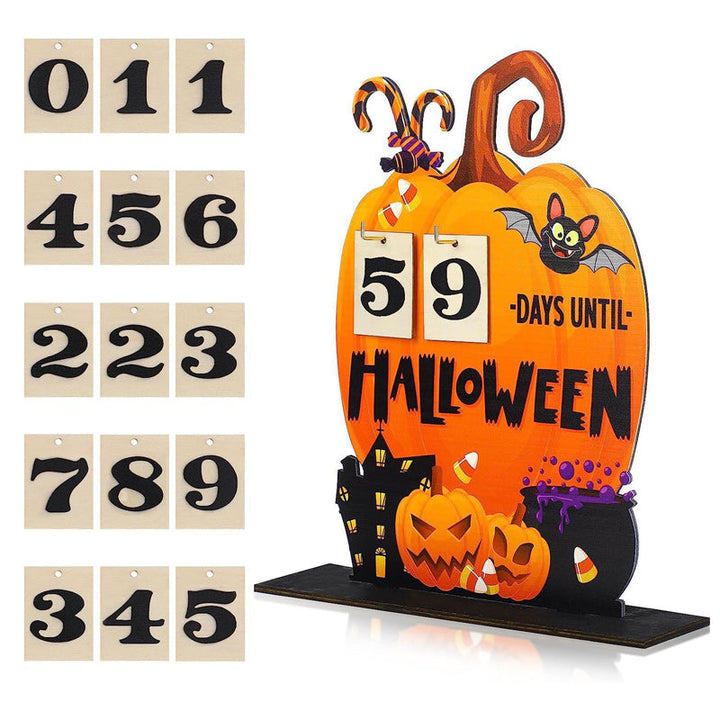 Wood Halloween Advent Calendar | Skanto