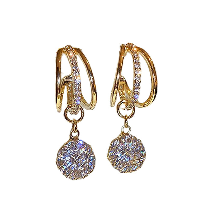 Skanto | Fashion Diamond Crown Øredobber