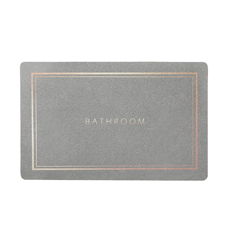 Minimalist Super Absorbent Quick Drying Bath Mat | Skanto