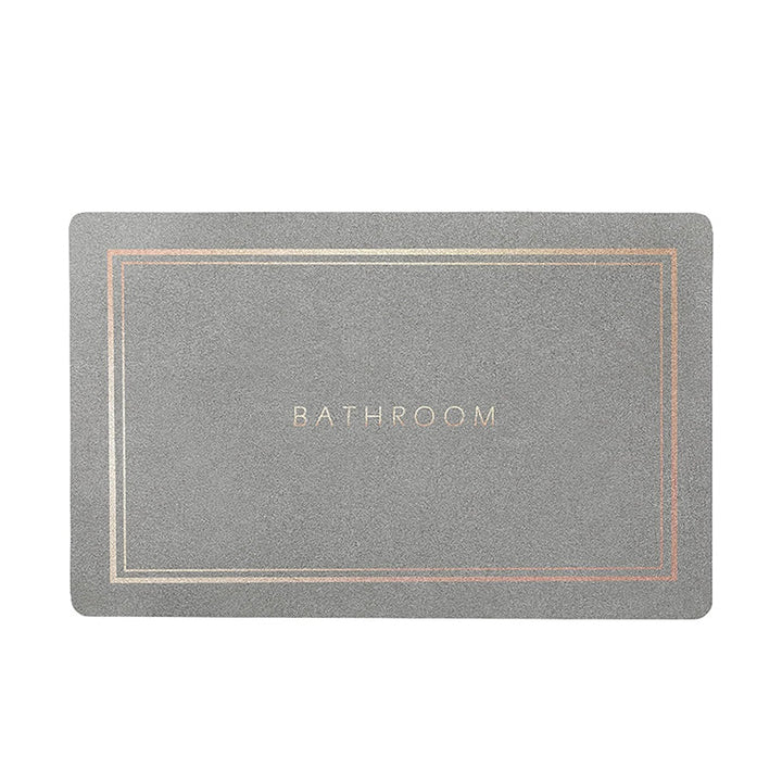 Minimalist Super Absorbent Quick Drying Bath Mat | Skanto