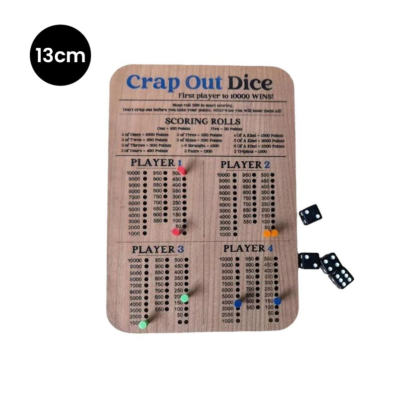 Skanto | Crap Out Terning Poengtavle