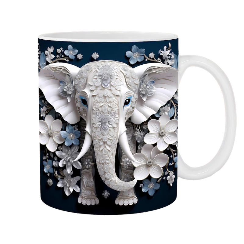 Skanto | 3D Elefant Blomsterkopp