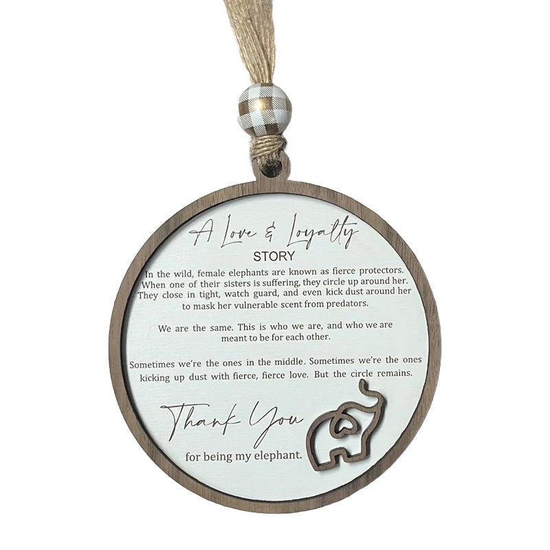 Skanto | Vennskaps Elefant Ornament