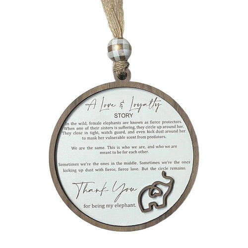 Skanto | Vennskaps Elefant Ornament