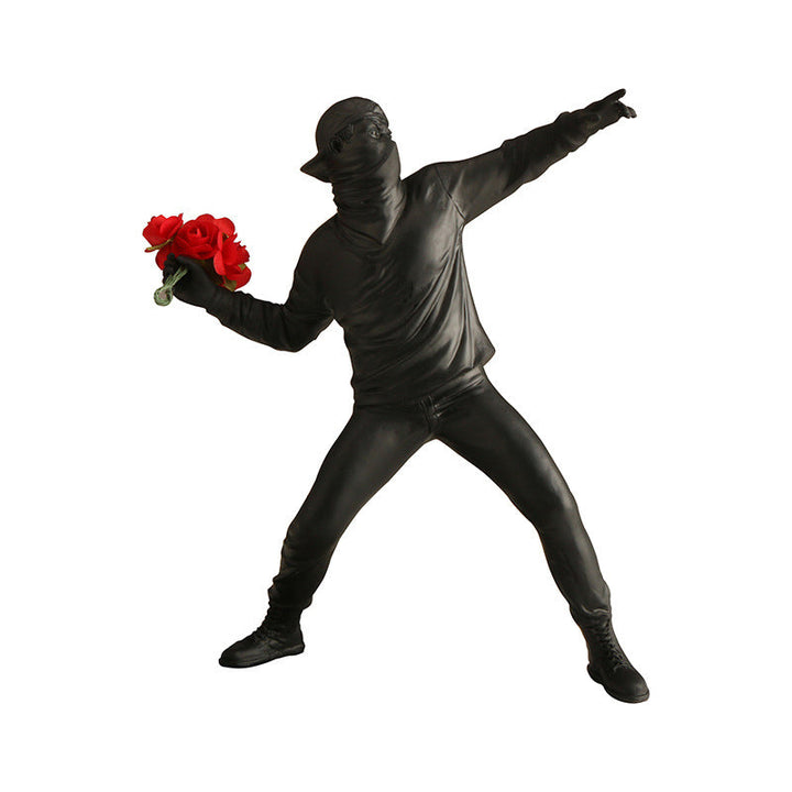 Skanto | Banksy Flower Rioter Ornament