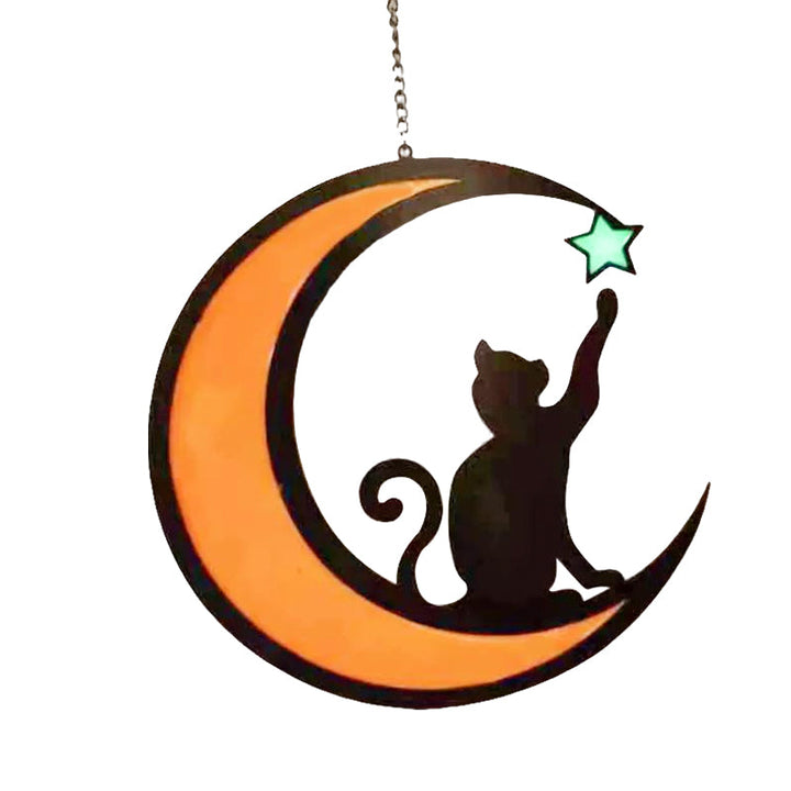 Skanto | Moon Black Cat Dekorasjoner