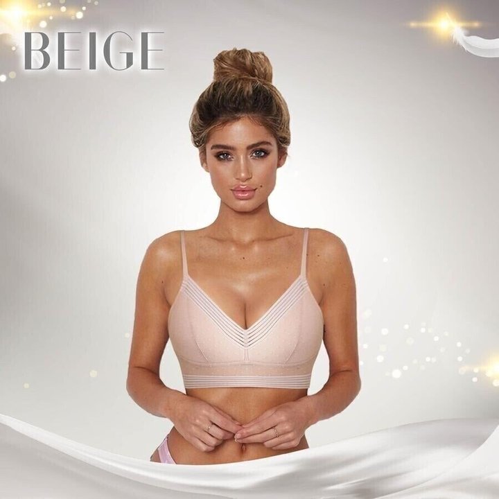 Skanto | LAV RYGG TRÅDLØS LIFTING TULLE-BH