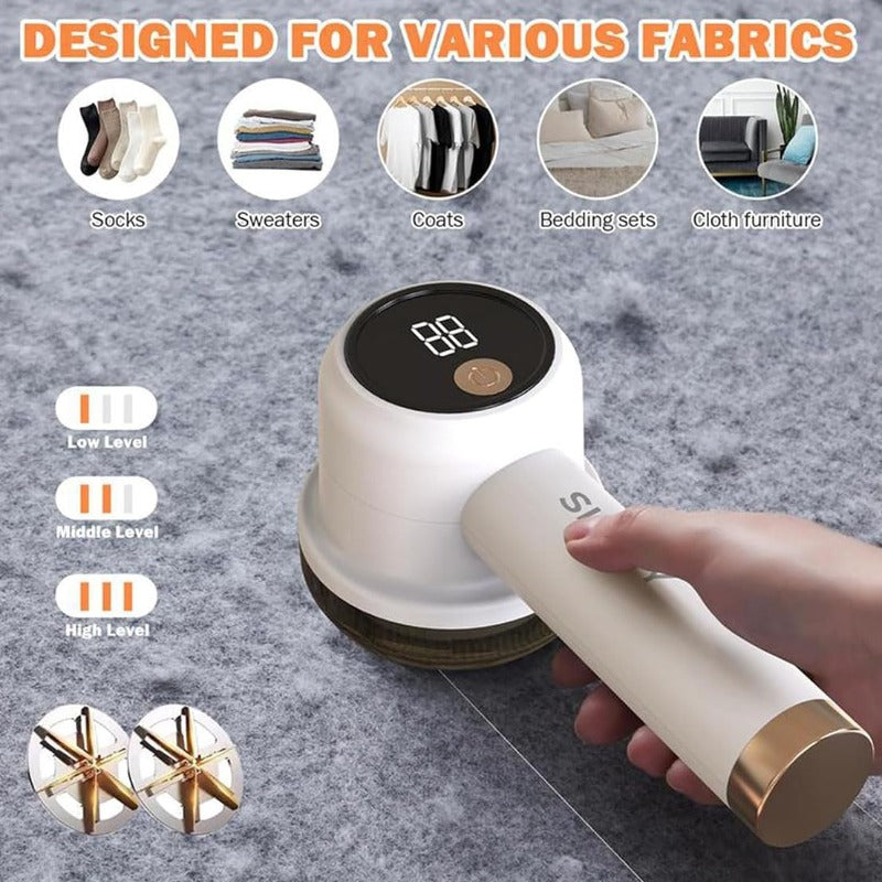 Digital Display Fabric Shaver Skanto