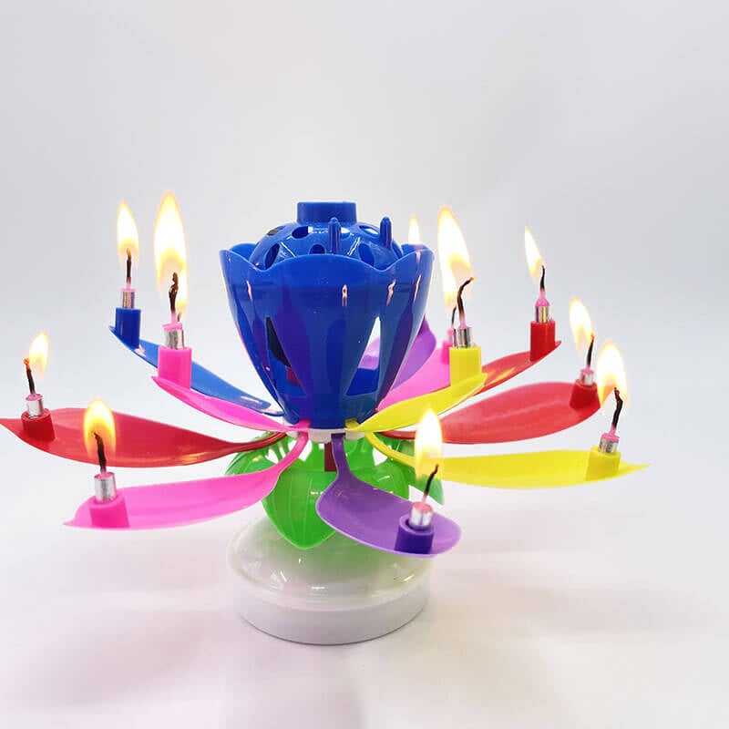 Skanto | 🎂Magical Flowers Birthday Candle
