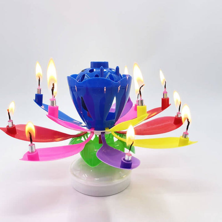 Skanto | 🎂Magical Flowers Birthday Candle