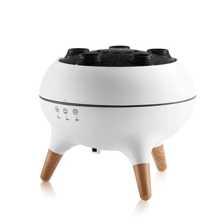 Aroma diffuser i manetform - fargeendring og fjernkontroll |Luftfukter for hjem og kontor | Skanto