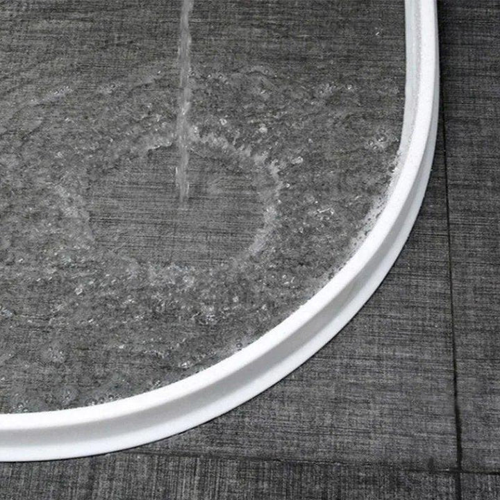 Skanto | FlexiSeal Dusjkant — Ikke flere våte gulv og frustrasjon på badet, hold deg tørr – helt stressfri installasjon!