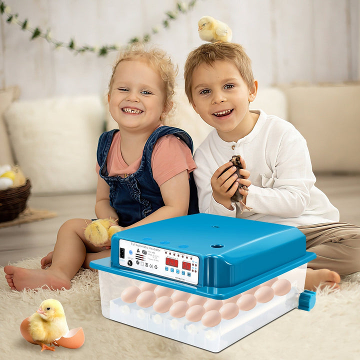 Brutautomat Fulle Automatisk Inkubator for Kyllinger 36 Egg | Skanto