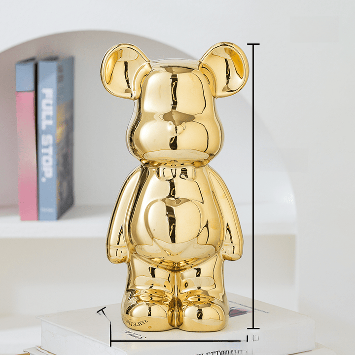 Skanto | Elegant Kosedyrfigur for Moderne Møblering