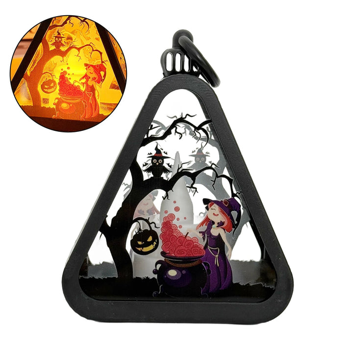 Skanto | Halloween Dekor Triangel Bordlampe