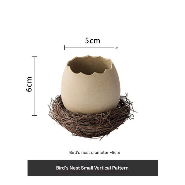 Skanto | Kreativ Keramisk Fuglerede Eggshell Skål
