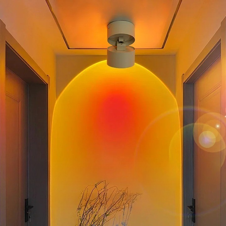 Skanto | LED Solnedgang Atmosfære Vegg Spotlight