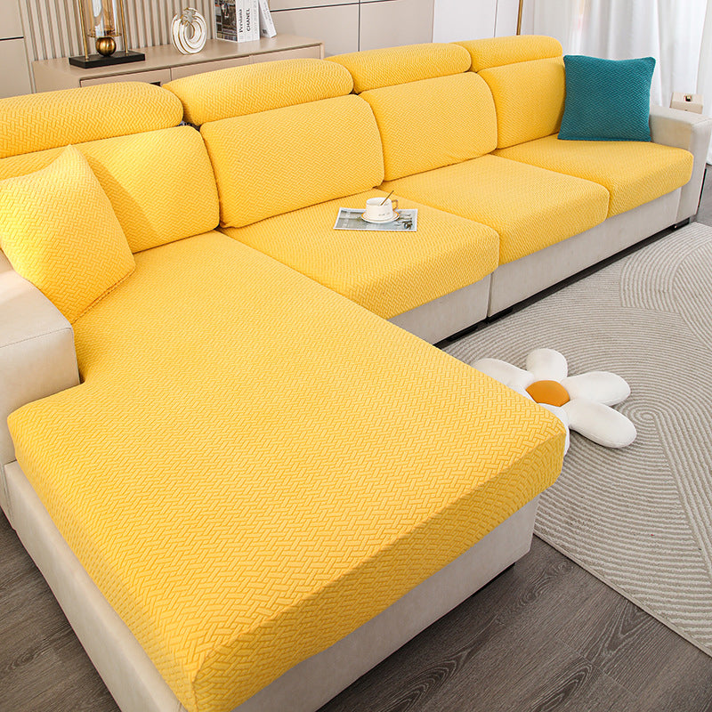 Wrap-around stretch sofa cover | Skanto